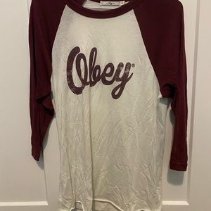 Long sleeve Obey shirt